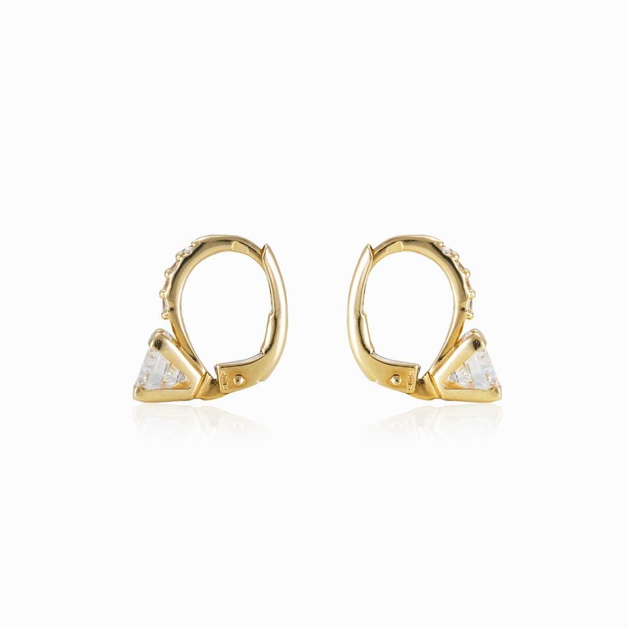 Woman Monte Cristo | Accent Gold Earrings