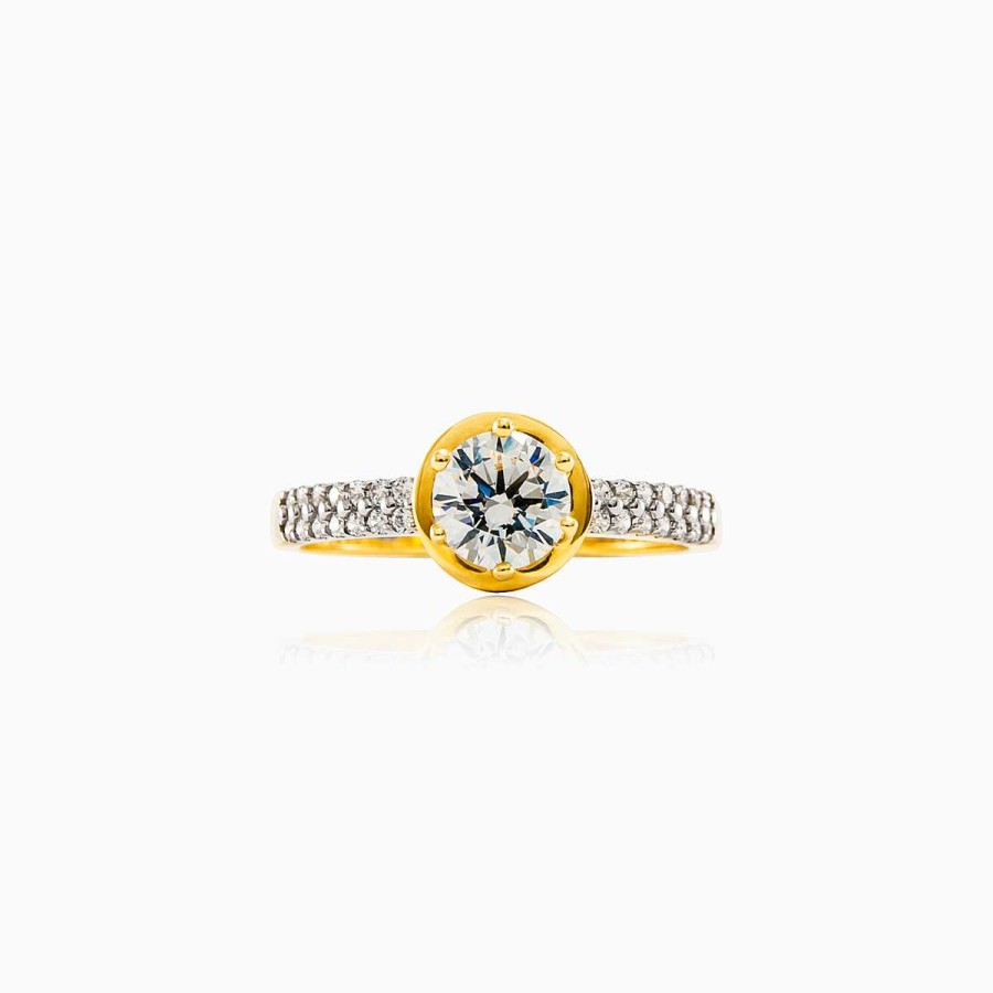 Woman Monte Cristo | Fantas A Yellow Gold Ring