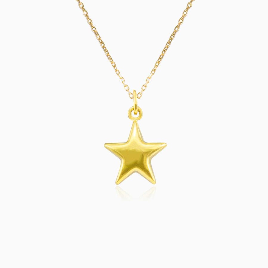 Woman Monte Cristo | Gold Star Pendant