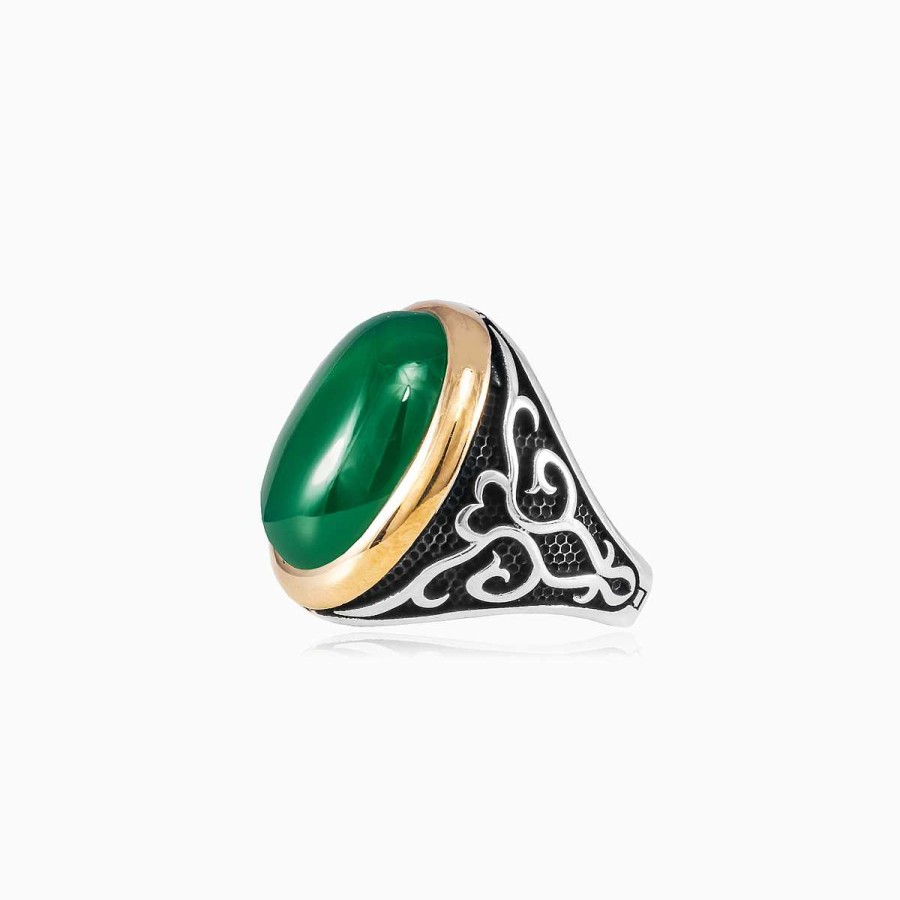 Man Monte Cristo | Assur Jade Ring