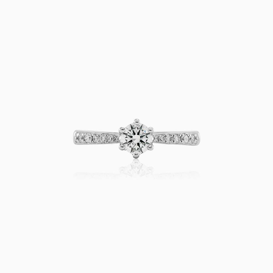 Woman Monte Cristo | Pure Love Engagement Ring