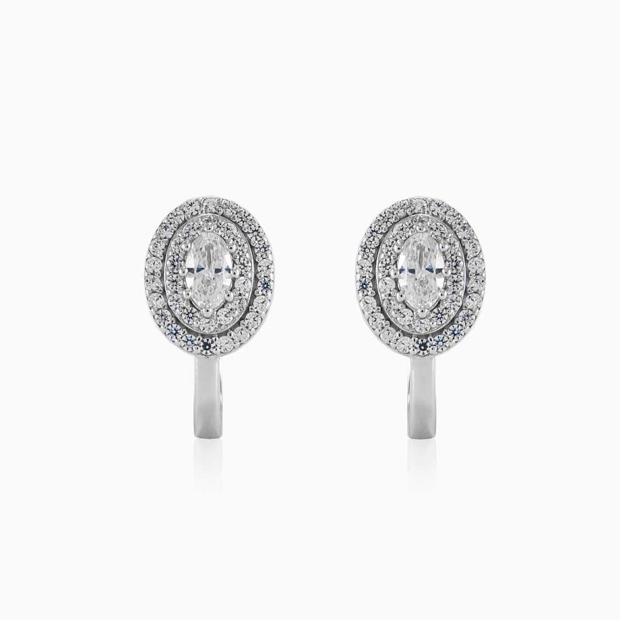 Woman Monte Cristo | White Royal Earrings