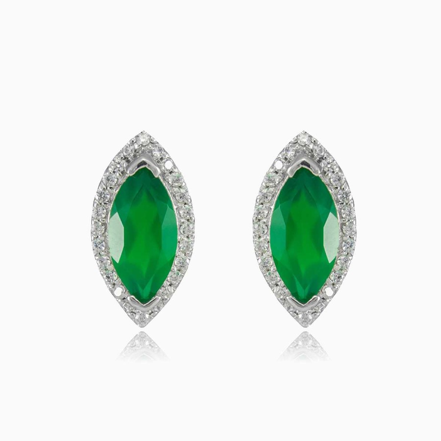 Woman Monte Cristo | Marquise Jade Earrings