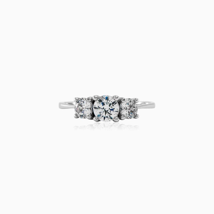 Woman Monte Cristo | Three Stone Ring