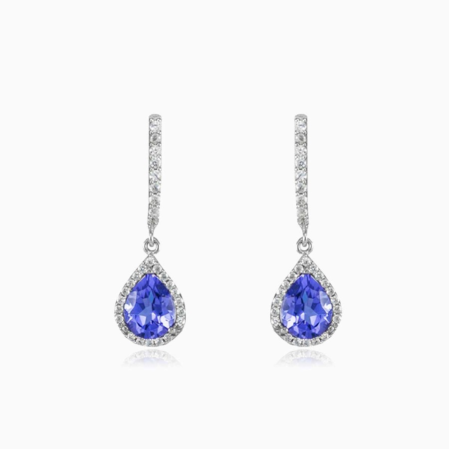 Woman Monte Cristo | Tanzanite Drop Earrings