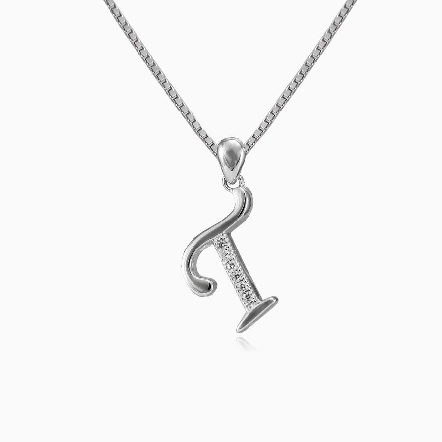 Woman Monte Cristo | Letter T Pendant