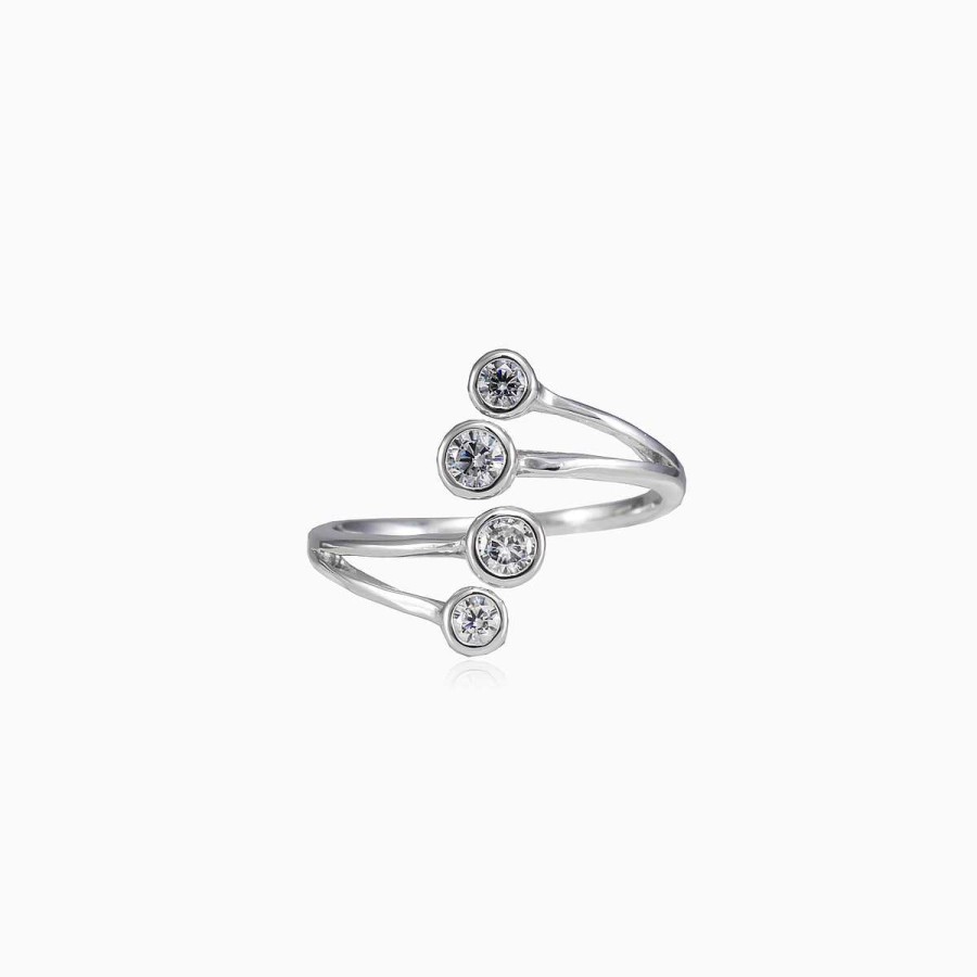 Woman Monte Cristo | Four Crystals Ring