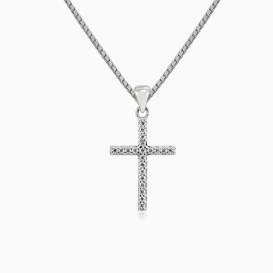 Woman Monte Cristo | Tiny Silver Cross