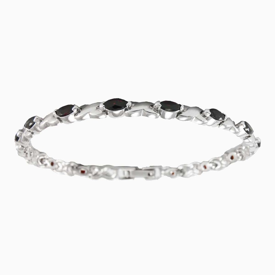 Woman Monte Cristo | Marquise Garnet Bracelet