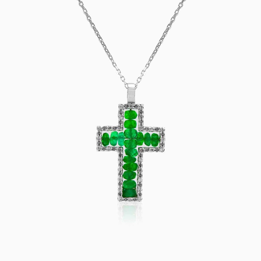 Woman Monte Cristo | Zancan Emerald Cross