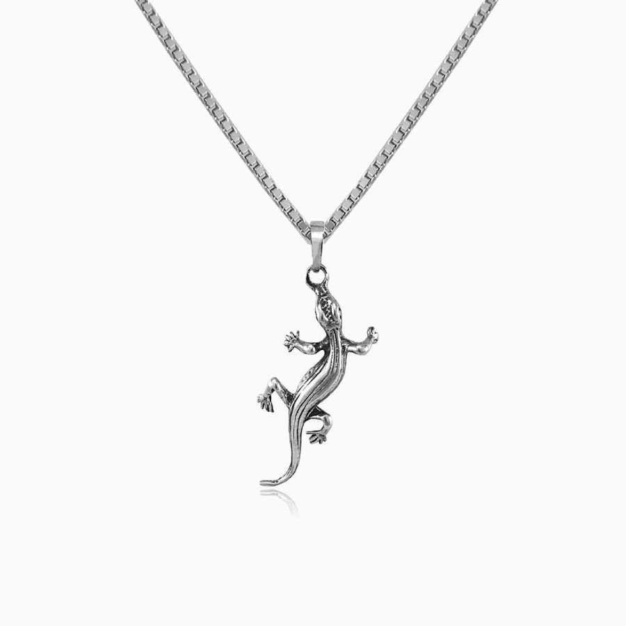 Man Monte Cristo | Vintage Gecko Pendant