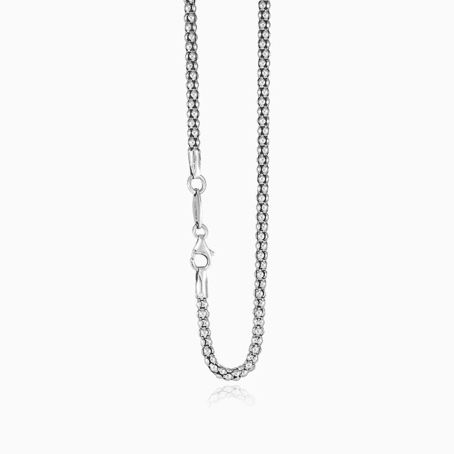 Man Monte Cristo | Popcorn Silver Chain