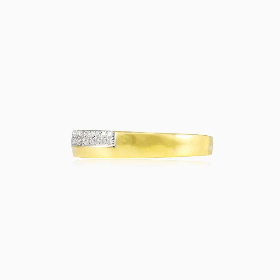 Woman Monte Cristo | Gold And Diamond Ring