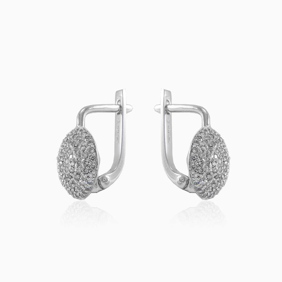 Woman Monte Cristo | Diamond Ball Earrings