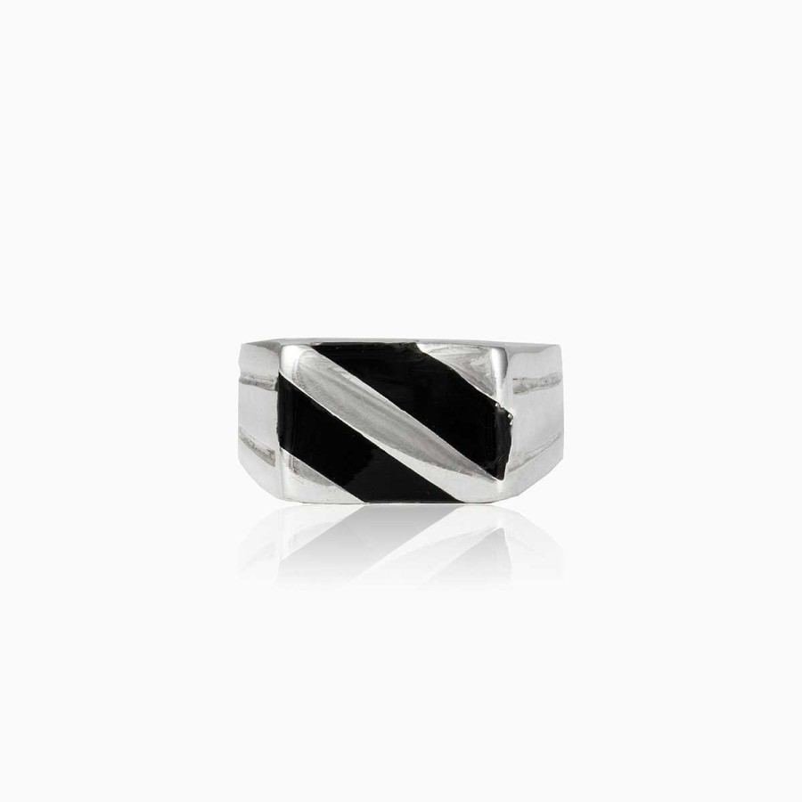 Man Monte Cristo | Enamel Ring