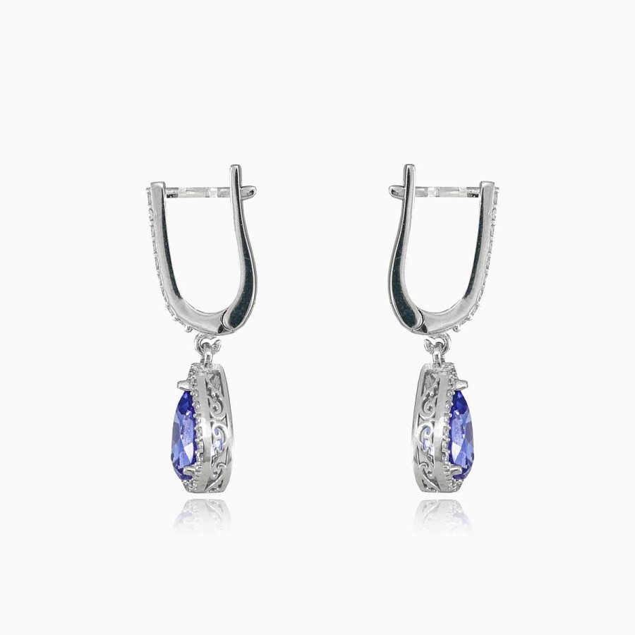 Woman Monte Cristo | Tanzanite Drop Earrings