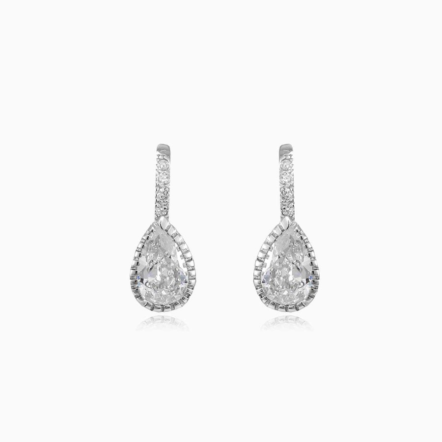 Woman Monte Cristo | Little Crystal Drop Earrings