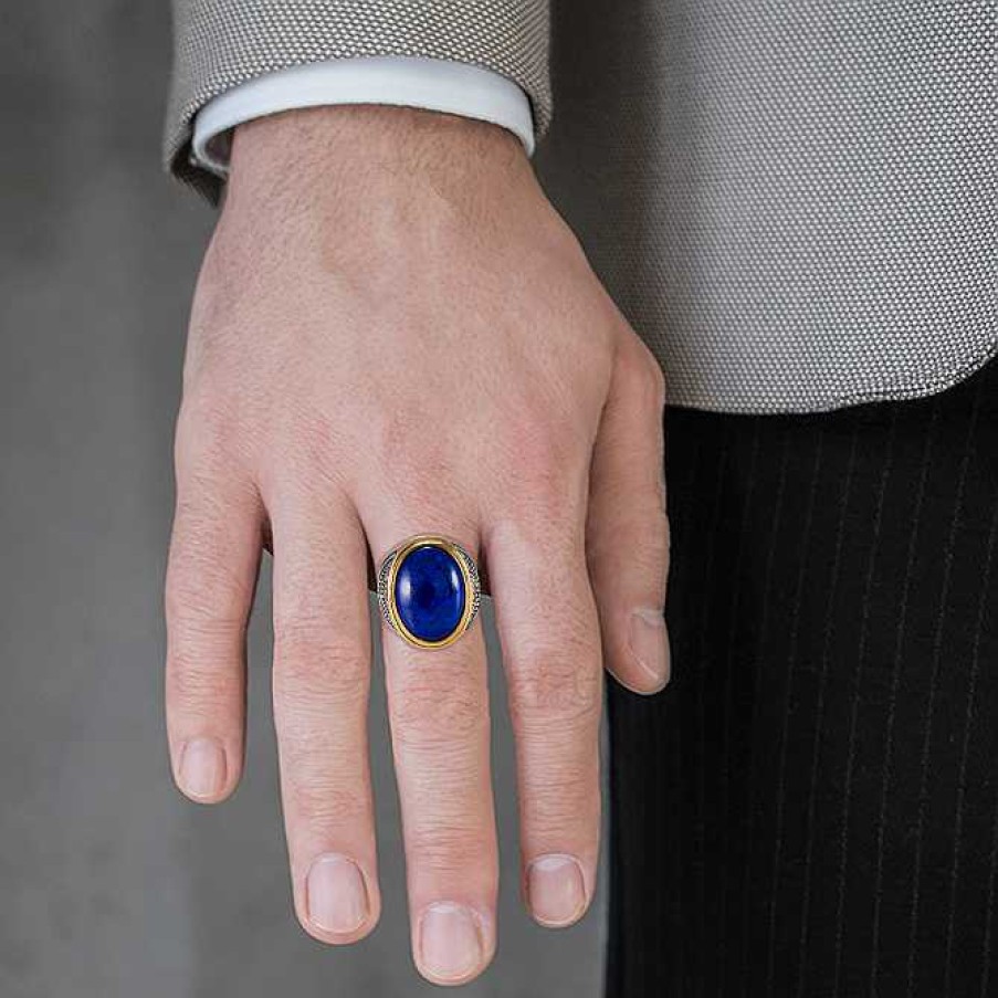 Woman Monte Cristo | Blue Agate Ring