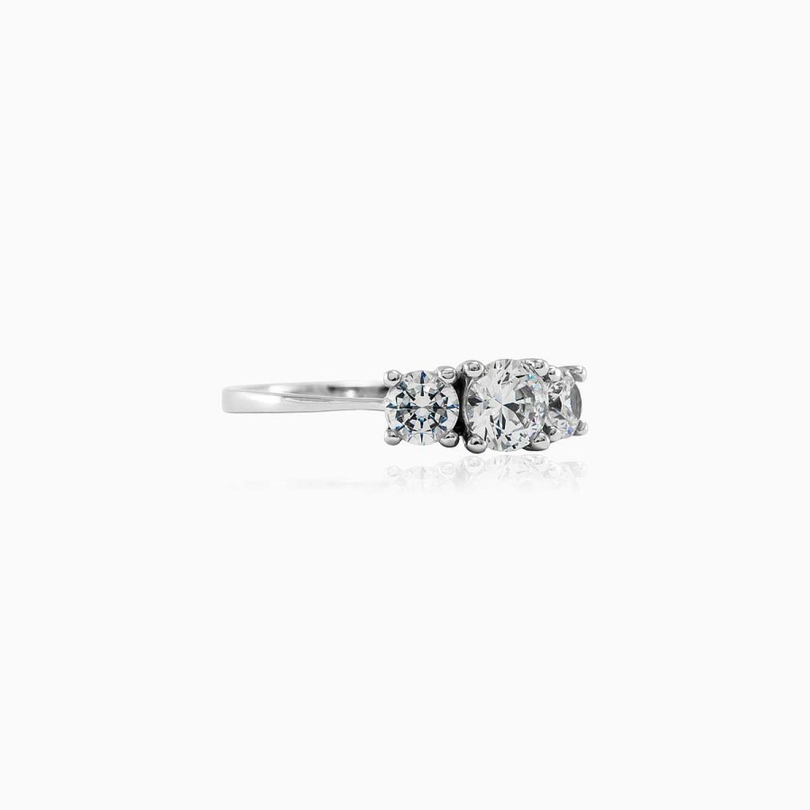 Woman Monte Cristo | Three Stone Ring