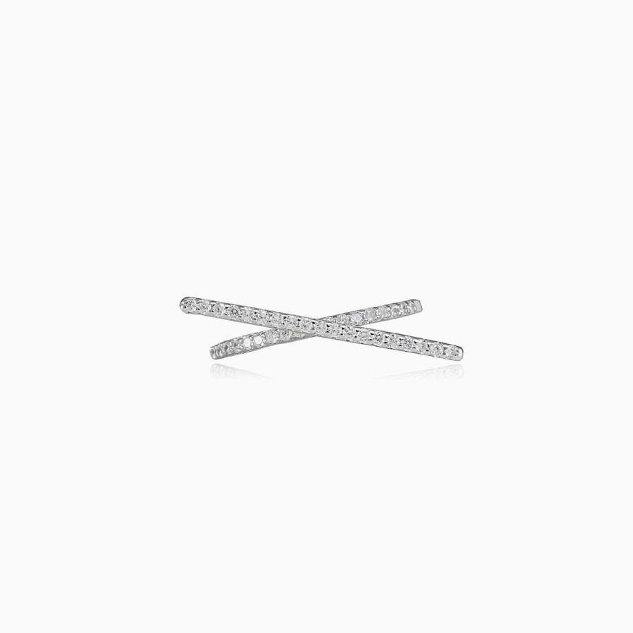 Woman Monte Cristo | X Silver Ring