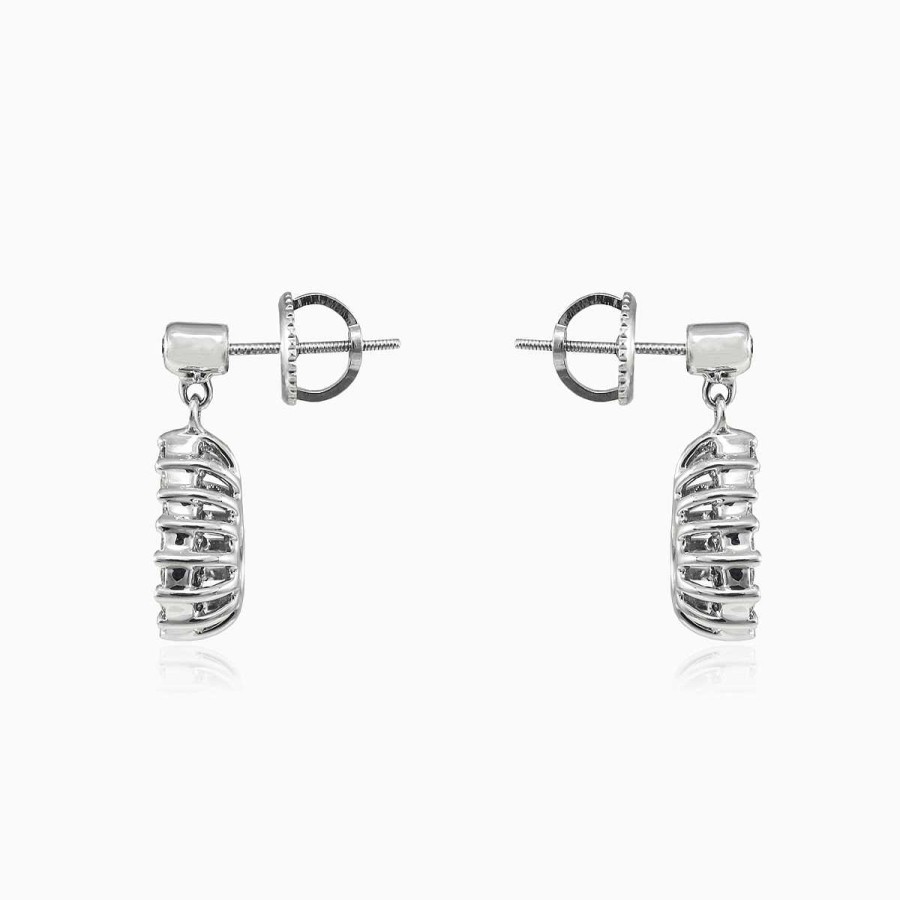 Woman Monte Cristo | Diamond Pear Drop Earrings