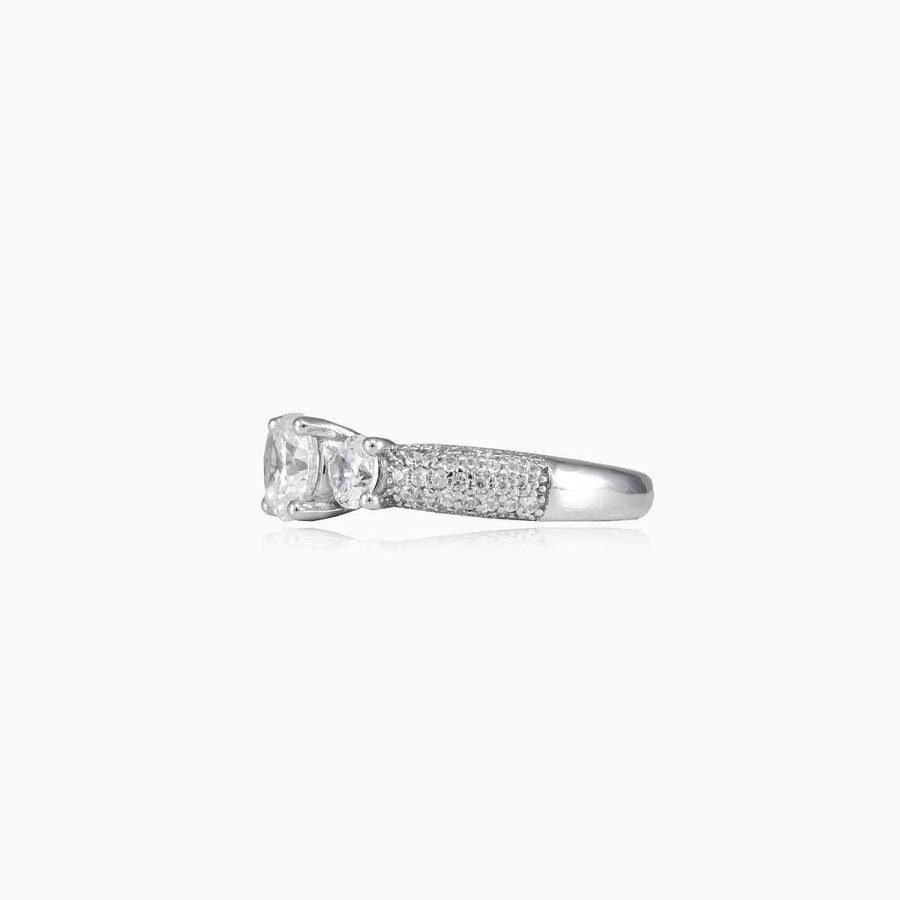 Woman Monte Cristo | Trilogy Silver Ring