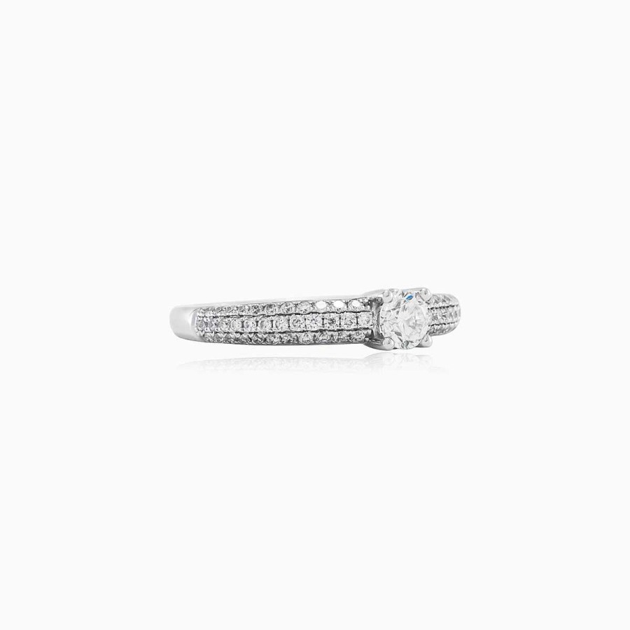 Woman Monte Cristo | Magnificent Engagement Ring