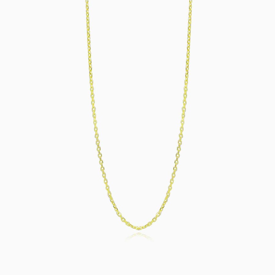 Woman Monte Cristo | Gold Cable Chain