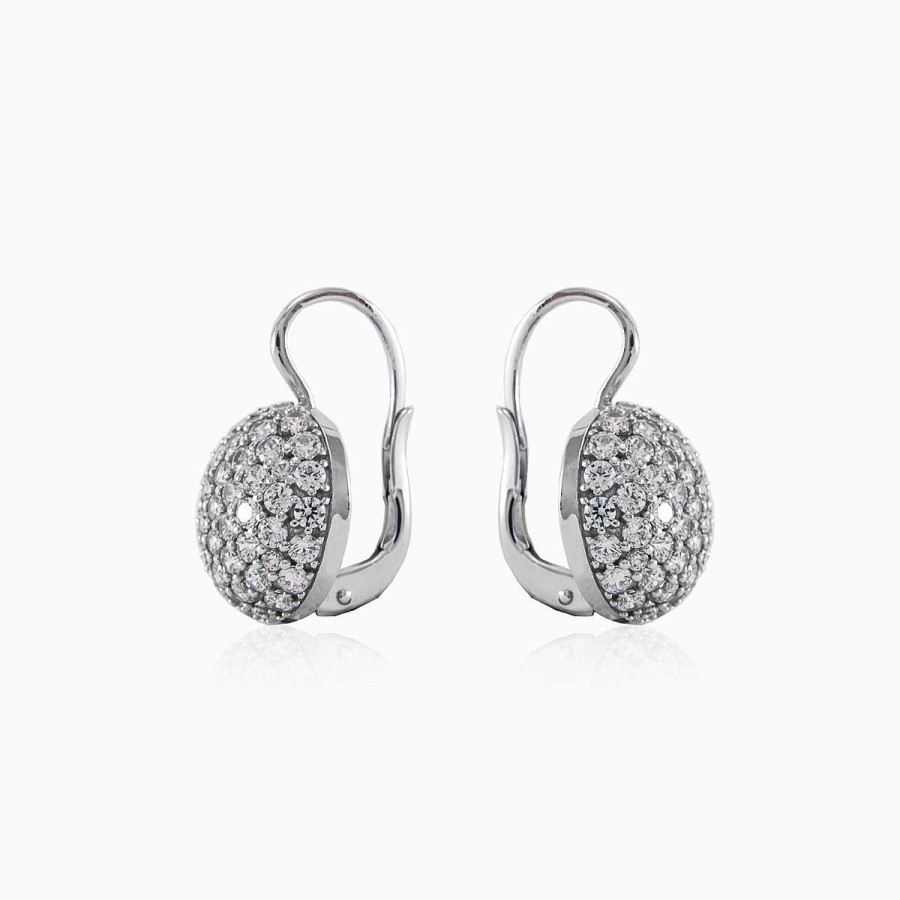 Woman Monte Cristo | Big Half-Ball Earrings