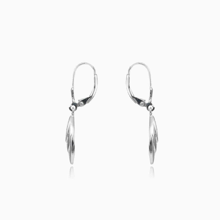 Woman Monte Cristo | Dangling Leaf Earrings