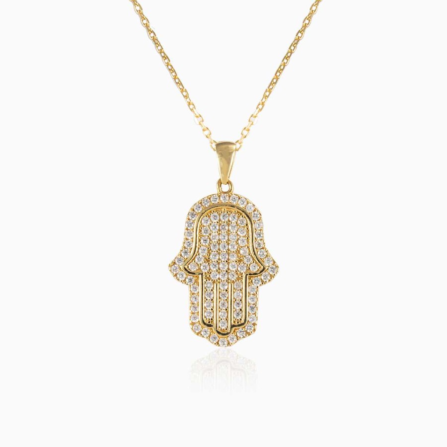 Woman Monte Cristo | Hamsa Pendant