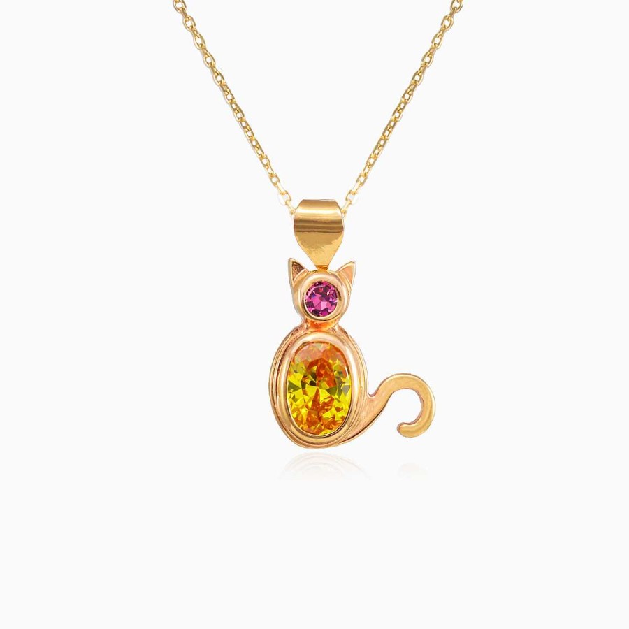 Woman Monte Cristo | Mosaico Cat Pendant