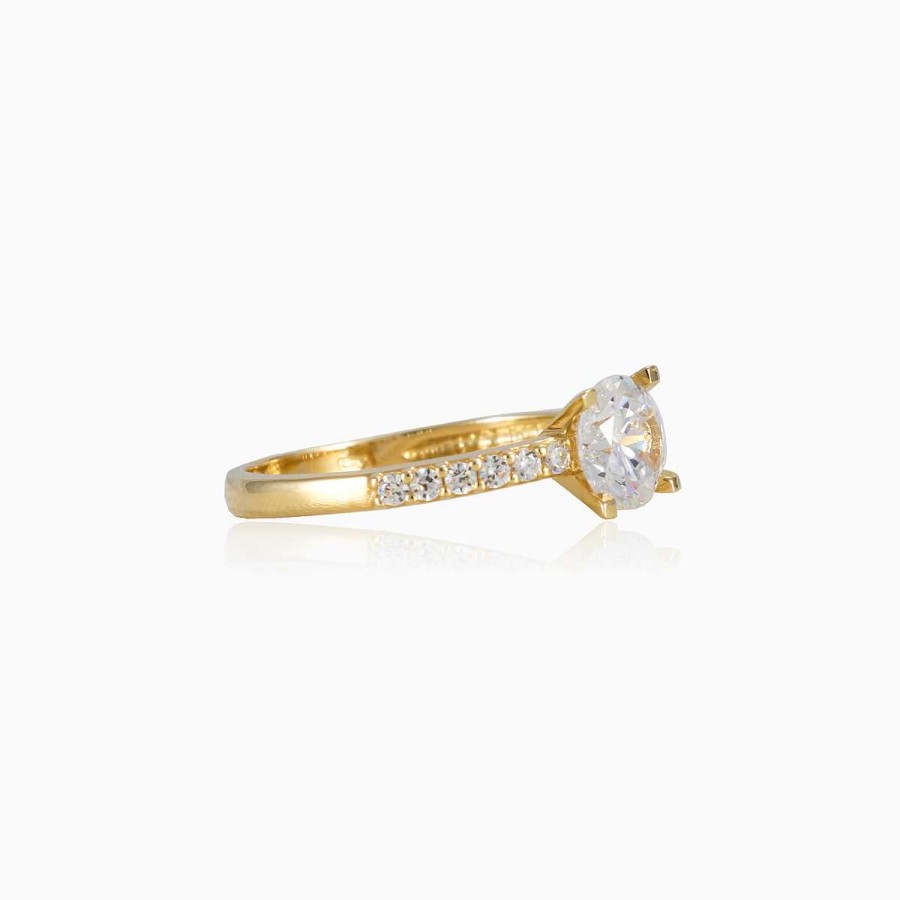 Woman Monte Cristo | Accent Gold Ring