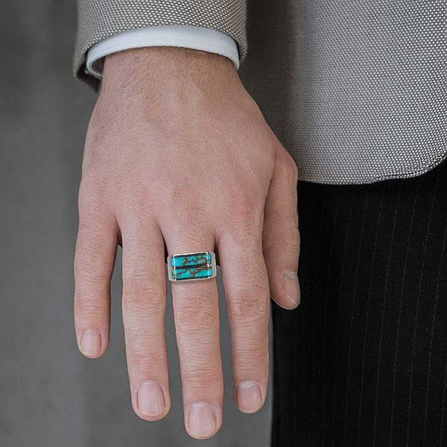 Man Monte Cristo | Two Turquoise Lines