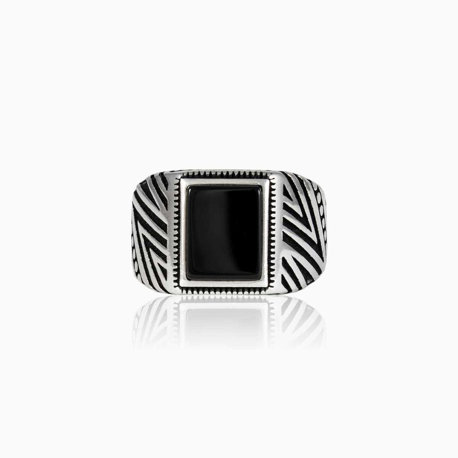 Woman Monte Cristo | Stripes Ring