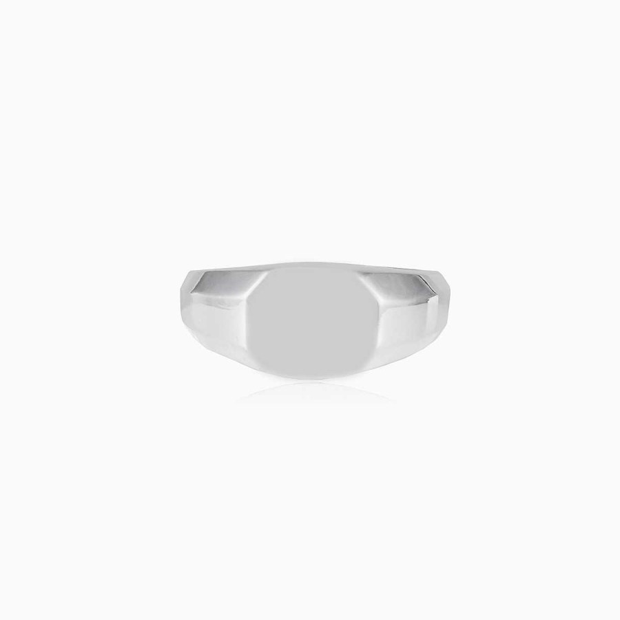 Man Monte Cristo | Simple Silver Ring