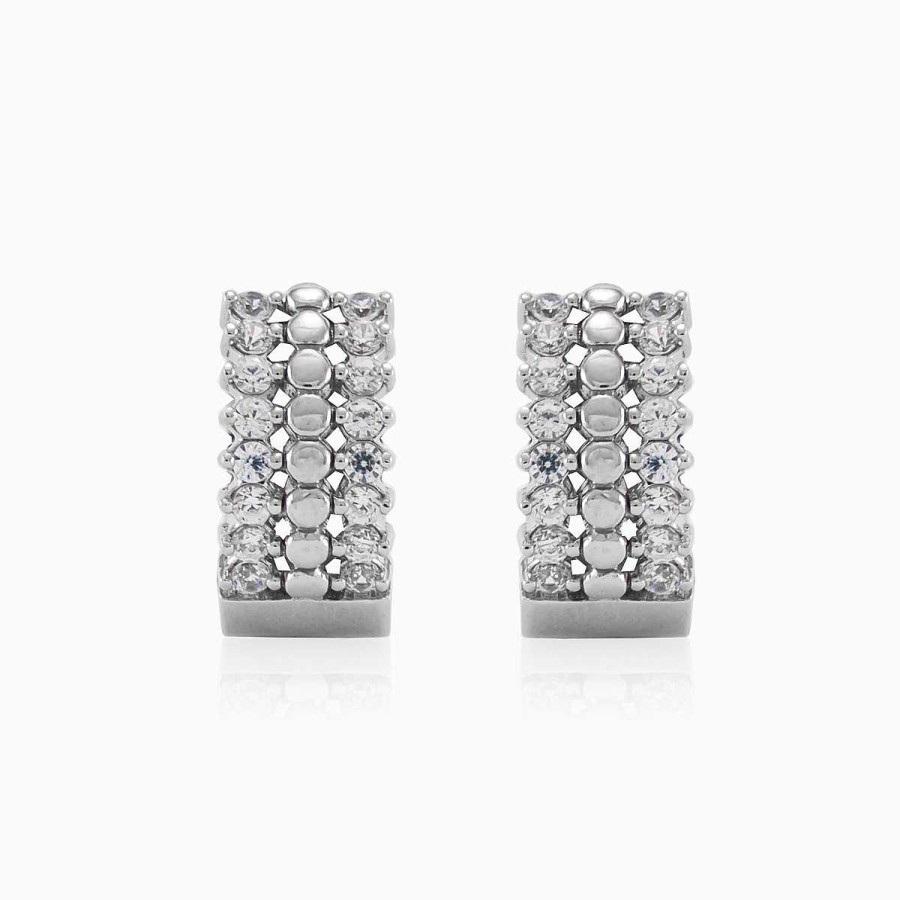 Woman Monte Cristo | Wide Double Sided Earrings