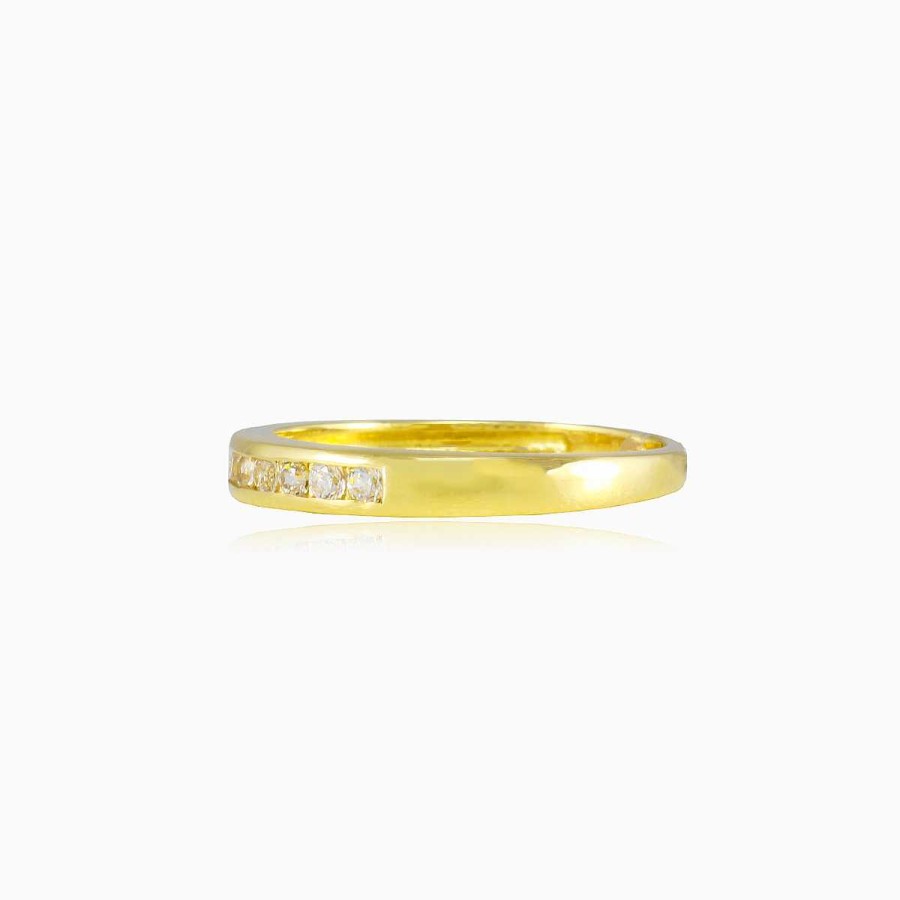 Woman Monte Cristo | Chanel Crystal Line Gold Ring