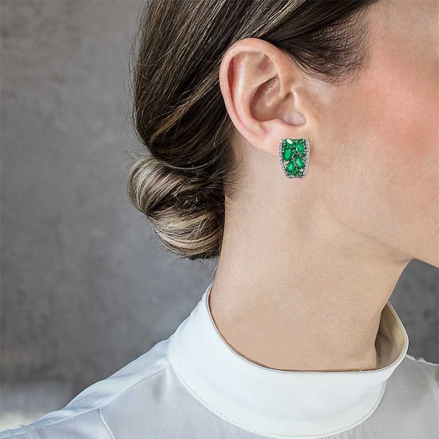 Woman Monte Cristo | Emerald Paradise Earrings