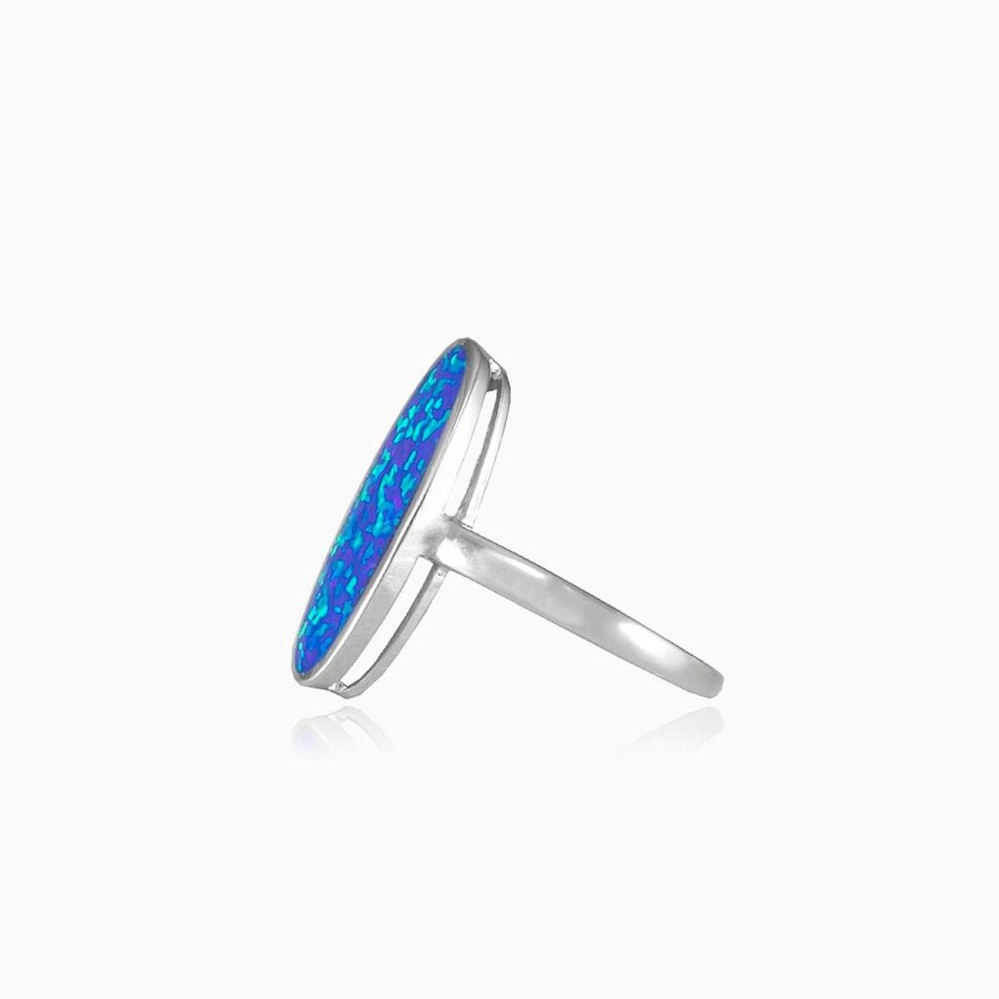 Woman Monte Cristo | Long Opal Ring