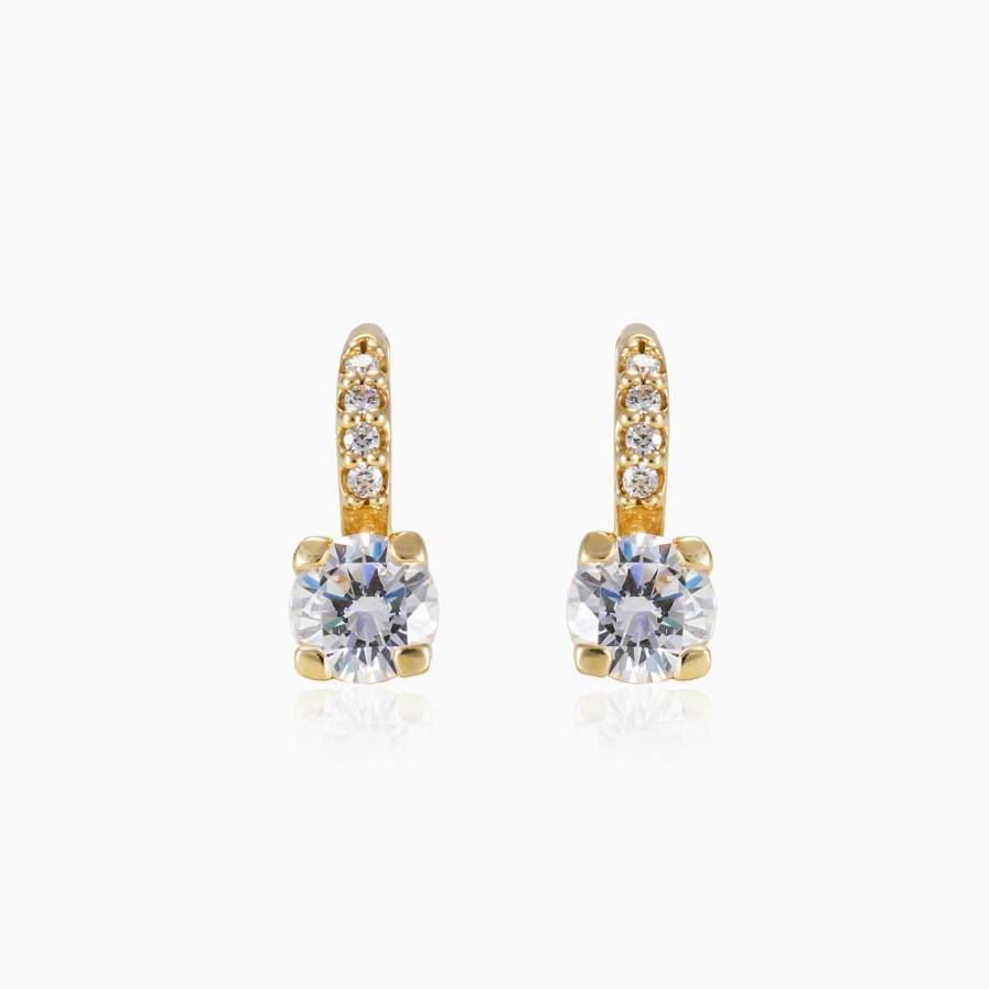 Woman Monte Cristo | Accent Gold Earrings