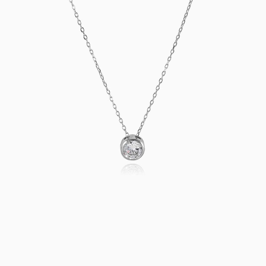 Woman Monte Cristo | Bezel Necklace