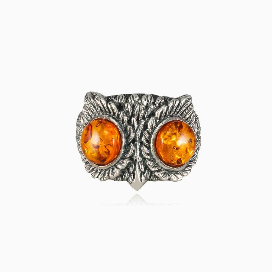 Woman Monte Cristo | Owl And Amber Ring