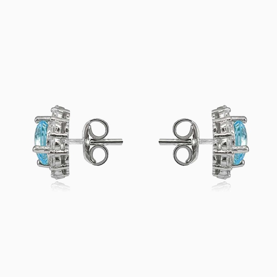 Woman Monte Cristo | Royal Round Topaz Studs