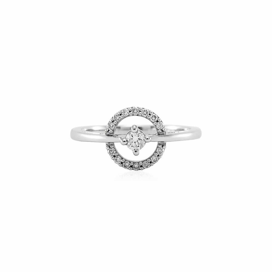 Woman Monte Cristo | Modern Engagement Ring