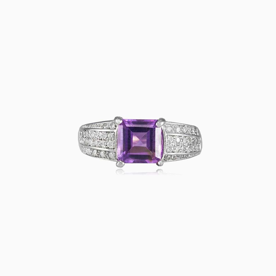 Woman Monte Cristo | Princess Amethyst Ring