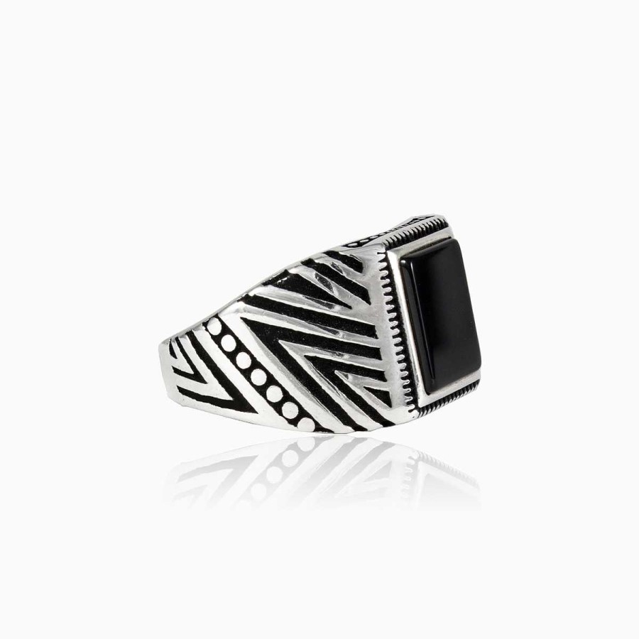 Woman Monte Cristo | Stripes Ring