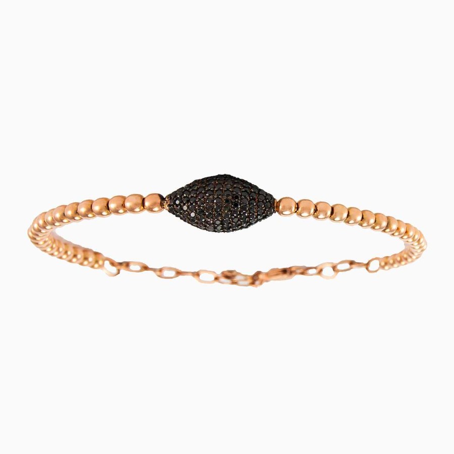 Woman Monte Cristo | Rigid Gold Bracelet