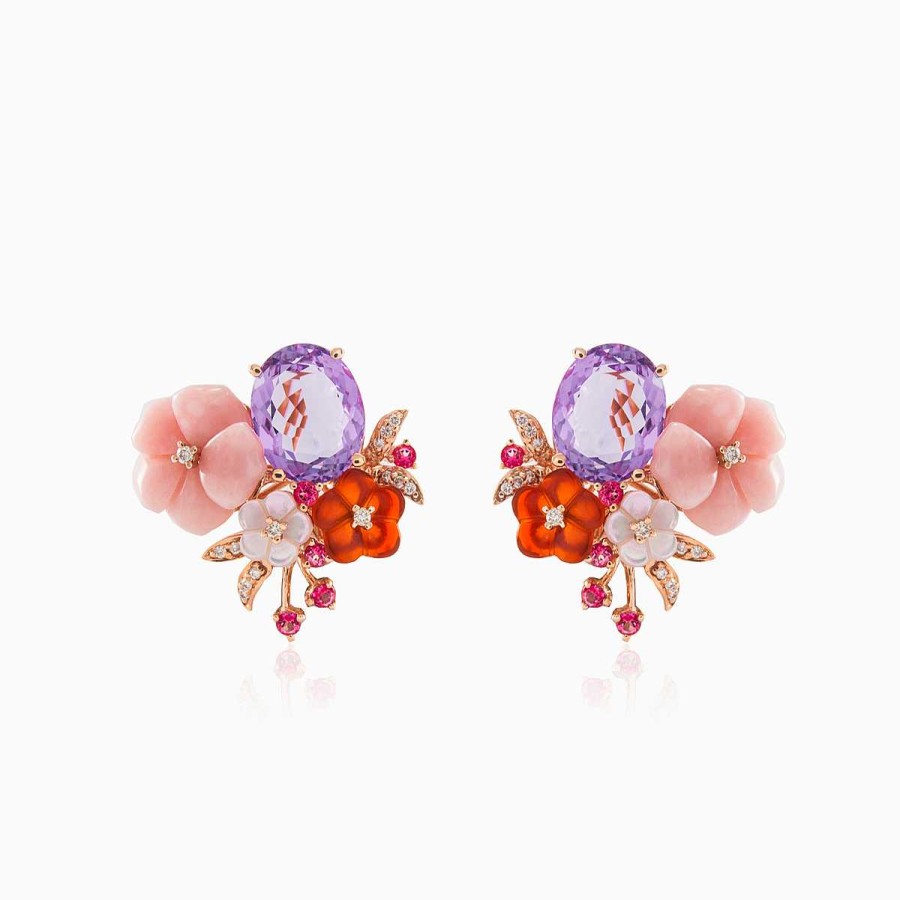 Woman Monte Cristo | Blooming Earrings