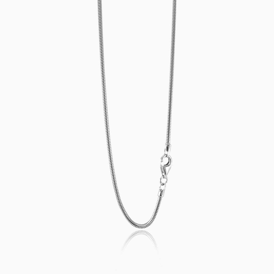 Woman Monte Cristo | Silver Snake Chain